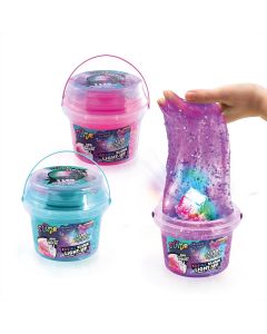 So Slime LED-del világító kozmikuis slime vödörben, többféle