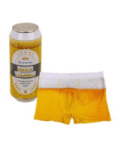 Sörös férfi boxer sörös dobozban, M méret