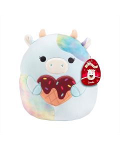 Squishmallows - Caedia, a kék foltos tehén fagyival 20 cm