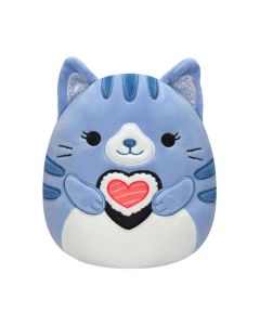 Squishmallows - Carizma, a sötétkék cirmos cica sushival 20 cm