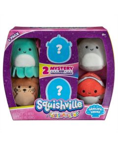 Squishville Sealife mini plüssök, 6 darabos szett