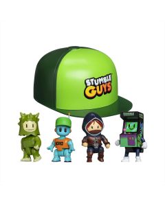 Stumble Guys meglepetés mini akkciófigurák sapkában, 2. sorozat