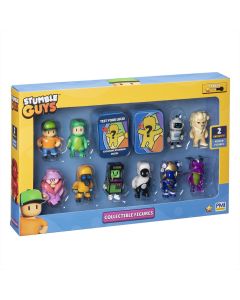 Stumble Guys mini figura csomag, 12 darabos , 2. sorozat