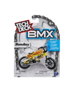 Tech Deck BMX 1 db-os - Sunday, sárga