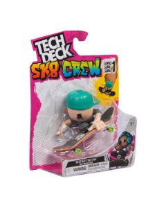 Tech Deck SK8 Crew ujjgördeszka figurával (többféle)