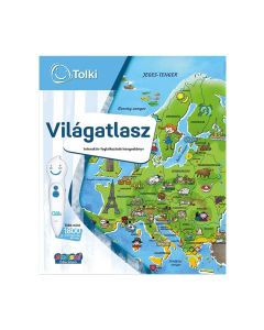 Tolki Interaktív foglalkoztató könyv - Világatlasz