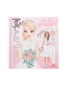 TOPModel Dress me up esküvői matricás tervező