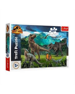 Trefl puzzle 100 db - Jurassic Park dinoszauruszok