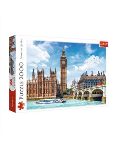 Trefl puzzle 2000 db - Big Ben, London