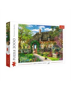 Trefl puzzle 2000 db - Vidéki házikó