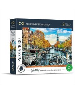 Trefl puzzle Prime 1000 db - Amsterdam ősszel