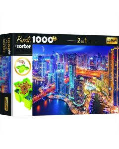 Trefl puzzle ragasztóval 1000 db - Dubai