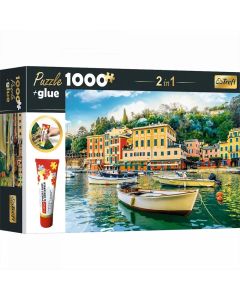 Trefl puzzle ragasztóval 1000 db - Kikötő