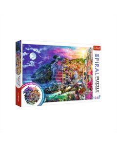 Trefl Spiral puzzle 1040 db - Varázslatos öböl