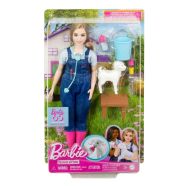 Barbie 65. évfordulós karrier játékszett - állatorvos baba kiegészítőkkel