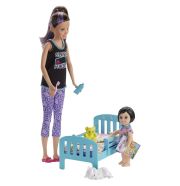 Barbie Bébiszitter játékszett - altatás (FHY97/GHV88)