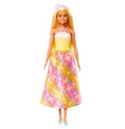 Barbie Dreamtopia hercegnő baba - sárga pillangós ruhában