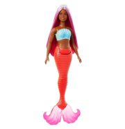 Barbie Dreamtopia sellő baba színes hajjal - rózsaszín