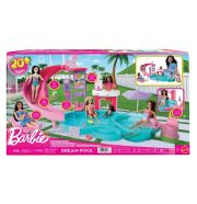 Barbie Medencés Buli csúszdával és pezsgőfürdővel kiegészítő szett
