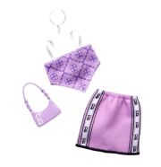 Barbie Ruhaszett - lila szett táskával