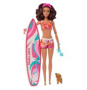 Barbie The Movie - Brunette Barbie szörfös készlet