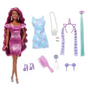 Barbie Totally Hair baba 2. sorozat - afroamerikai baba (HKT95/HKT99)