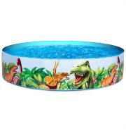 Bestway Fill 'N Fun merevfalú dínós medence 183 x 38 cm