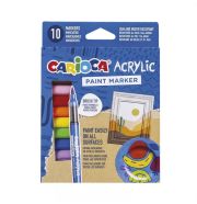 Carioca Akril ecsetfilctoll, 10 db