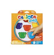 Carioca Maci formájú Baby Teddy zsírkréta, 6 db-os