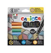 Carioca Metallic maxi filctoll szett 6 db