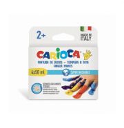 Carioca Ujjfesték szett különböző színekkel 4x50ml