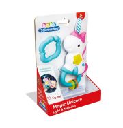 Clementoni Baby Zenélő, világító unikornis csörgő