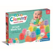 Clementoni Clemmy Puha építőelemek, 20 db