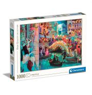 Clementoni Puzzle 1000 db - Éjszaka a velencei karneválban