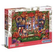Clementoni Puzzle 1000 db Christmas Collection - Karácsonyi bolt
