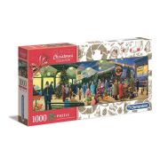 Clementoni Puzzle 1000 db Classic Christmas Collection - Karácsonyi utazás