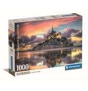 Clementoni Puzzle 1000 db High Quality Collection - A csodálatos Mont Saint-Michel