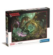 Clementoni Puzzle 1000 db High Quality Collection Dungeons & Dragons - Zöld Sárkány
