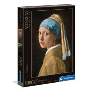 Clementoni Puzzle 1000 db Muzeum Collection - Vermeer Leány gyöngy fülbevalóval