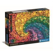 Clementoni Puzzle 1000 db poszterrel ColorBoom Collection - Örvény virágokból