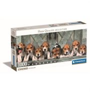 Clementoni Puzzle 1000 db poszterrel Panorama - Beagles