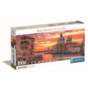 Clementoni Puzzle 1000 db poszterrel Panorama - Veence, Canal Grande