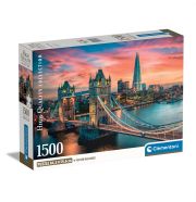 Clementoni Puzzle 1500 db Compact - Londoni alkonyat