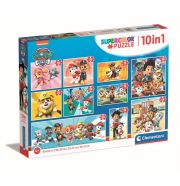 Clementoni Puzzle 18-30-48-60 db SuperColor puzzle - Mancs őrjárat