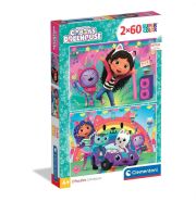 Clementoni Puzzle 2x60 db Supercolor - Gabi babaháza