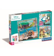 Clementoni Puzzle 3 db SuperColor My First Puzzles - Disney mesék