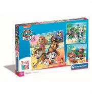Clementoni Puzzle 3 db SuperColor My First Puzzles - Mancs Őrjárat