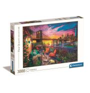 Clementoni Puzzle 3000 db High Quality Collection - Naplemente Manhattenben