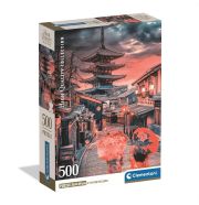 Clementoni Puzzle 500 db High Quality Collection Compact - Kyoto-i éjszaka