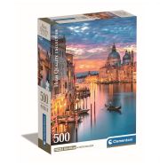 Clementoni Puzzle 500 db poszterrel High Quality Collection - Velence fényei